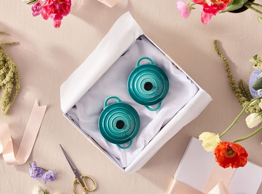 Mini Cocotte Posuda za pečenje i posluživanje 250 ml duboko plava