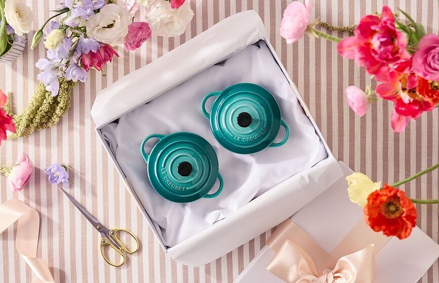 Mini Cocotte Posuda za pečenje i posluživanje 250 ml duboko plava