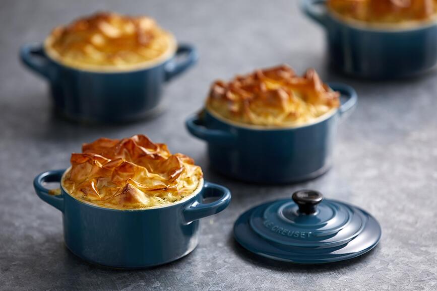 Mini Cocotte Posuda za pečenje i posluživanje 250 ml duboko plava