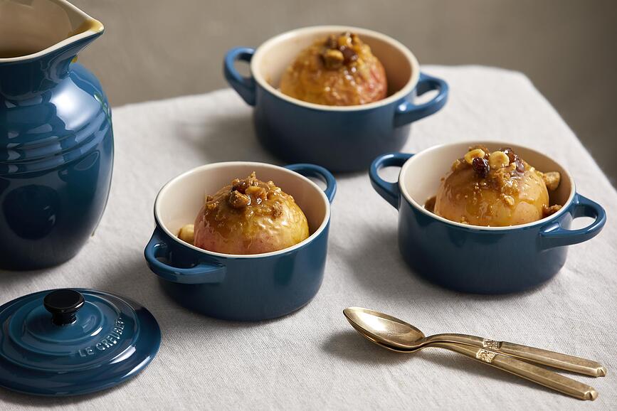 Mini Cocotte Posuda za pečenje i posluživanje 250 ml duboko plava