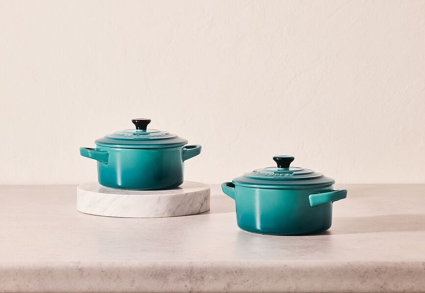 Mini Cocotte Posuda za pečenje i posluživanje 250 ml duboko plava