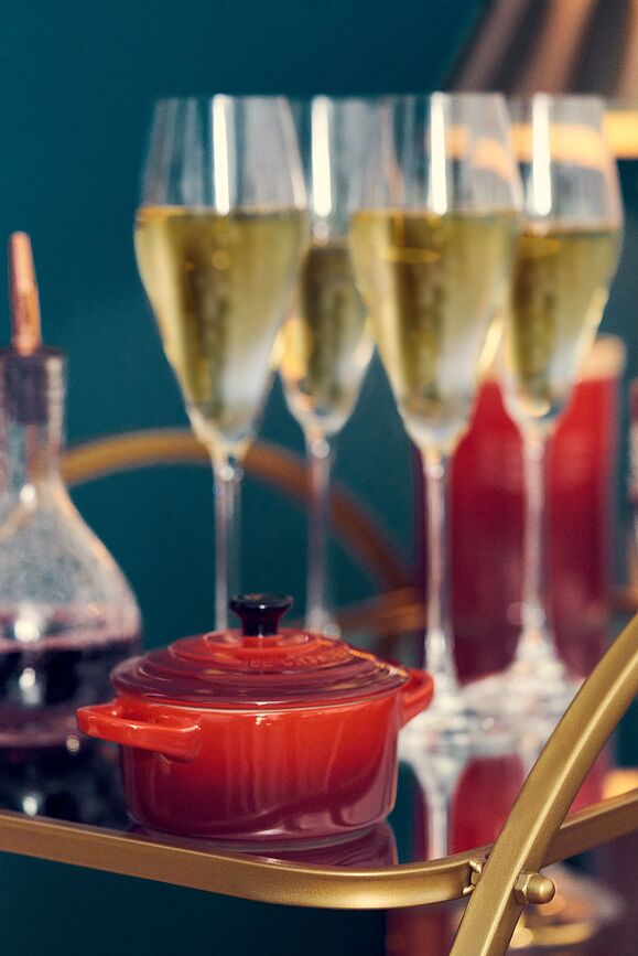 Mini Cocotte Posuda za pečenje i posluživanje 250 ml duboko plava