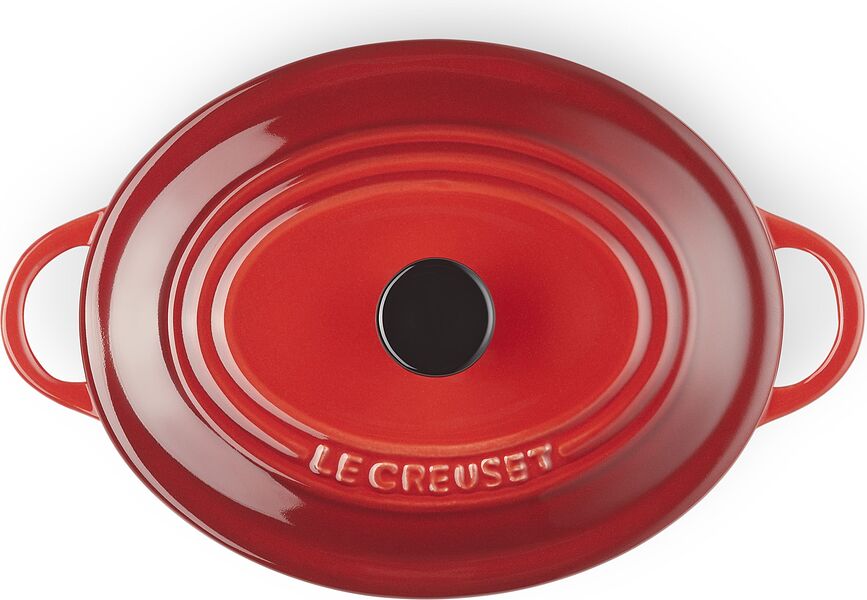 Mini Cocotte Posuda za pečenje i posluživanje ovalna 12 cm trešnjasta