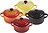 Mini Cocotte Ugnsformar 250 ml, blandade färger, 4 st