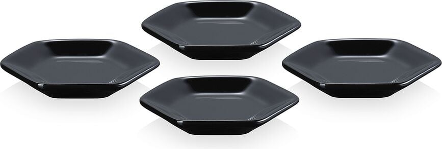 Cuencos hexagonales Le Creuset, 9,5 cm, rojo cereza, Pack de 4