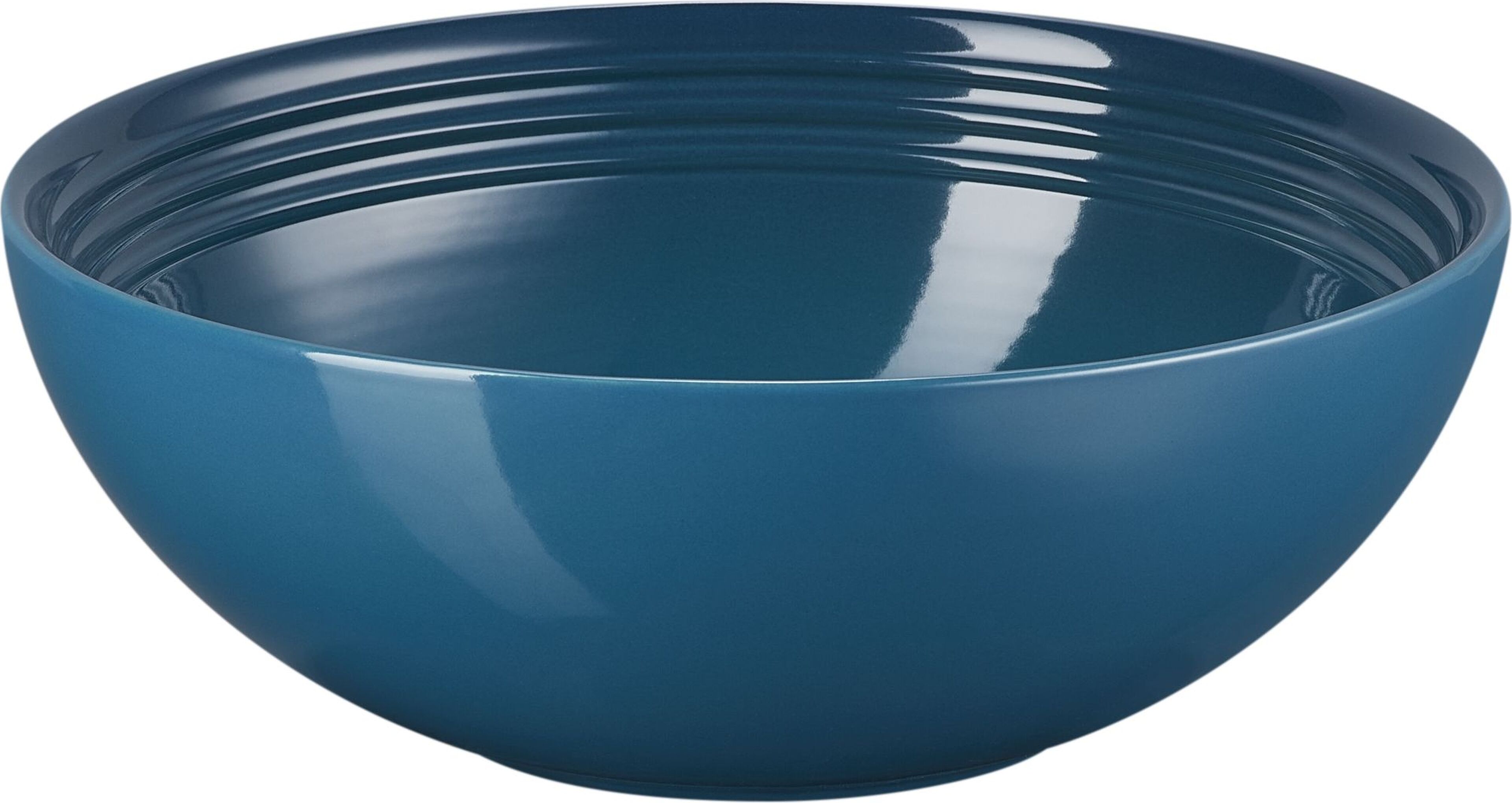 Miska na šalát Le Creuset 24 cm modrozelená