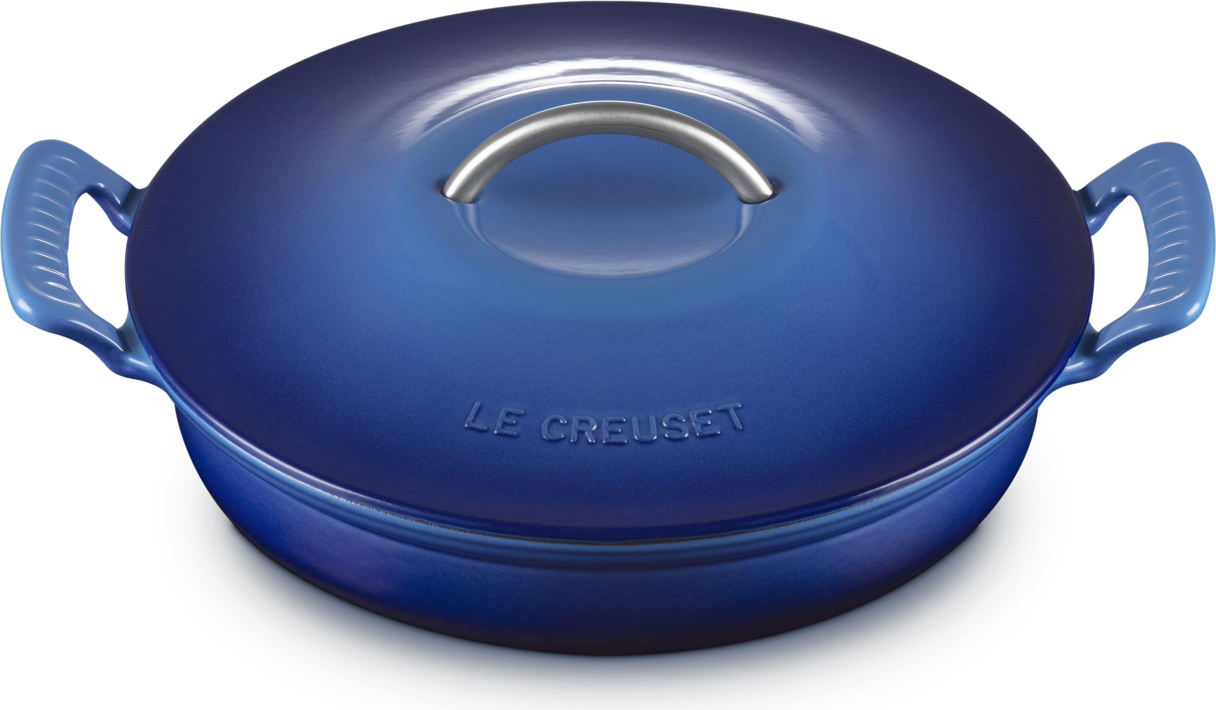 Modern Heritage Gourmet Kochtopf flach, 28 cm, tiefblau