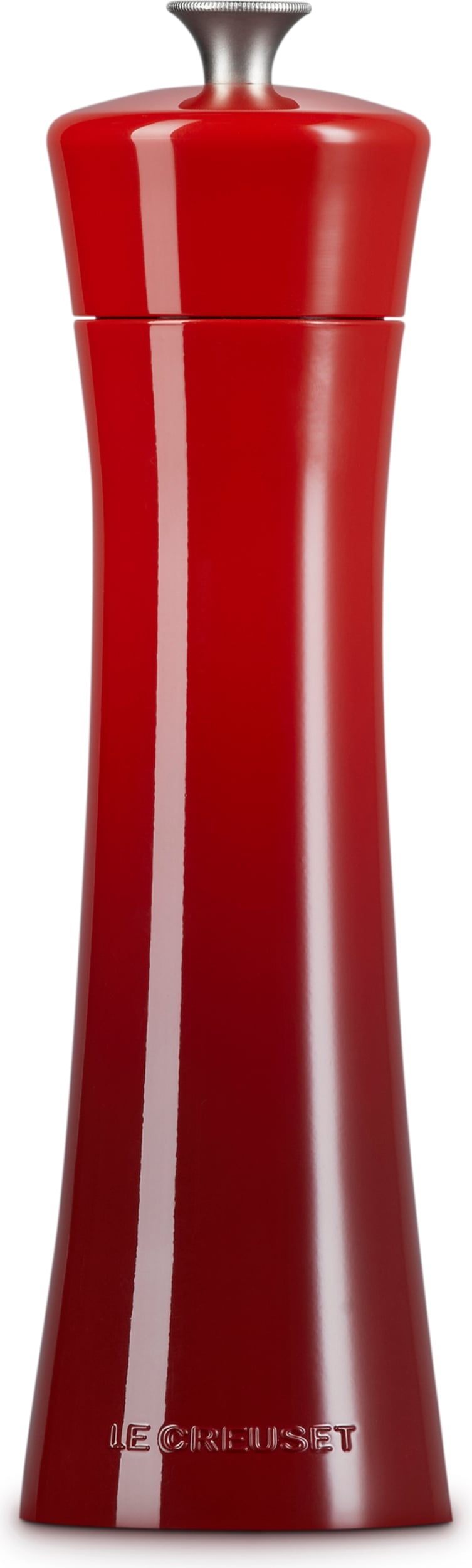 Modern Pfeffermühle, 21 cm, kirschrot