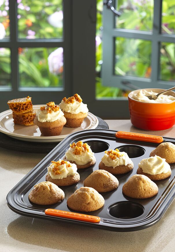 Molde para 12 mini-muffins, antiadherente, Le Creuset