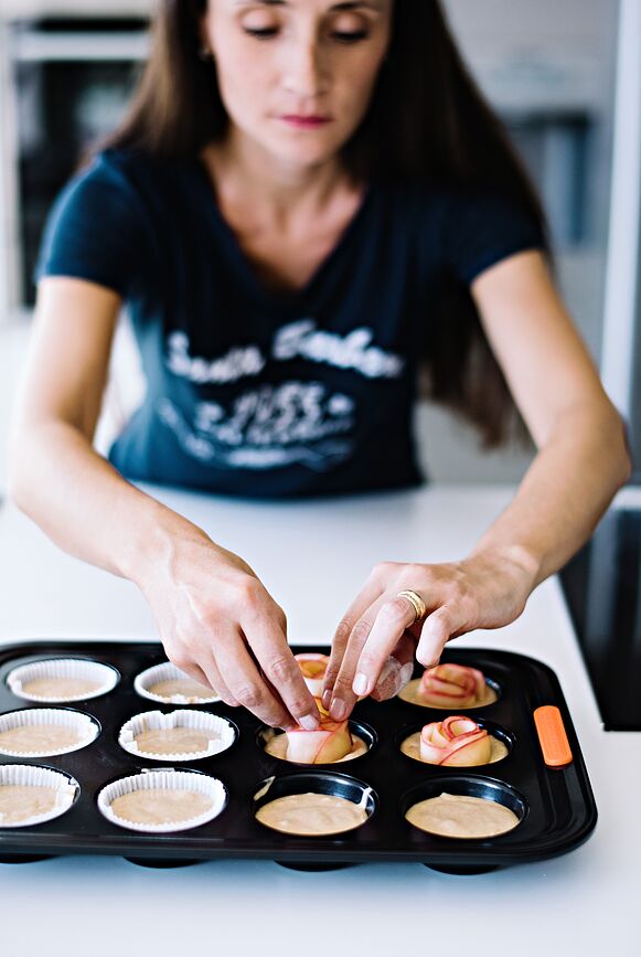 Molde para 12 mini-muffins, antiadherente, Le Creuset