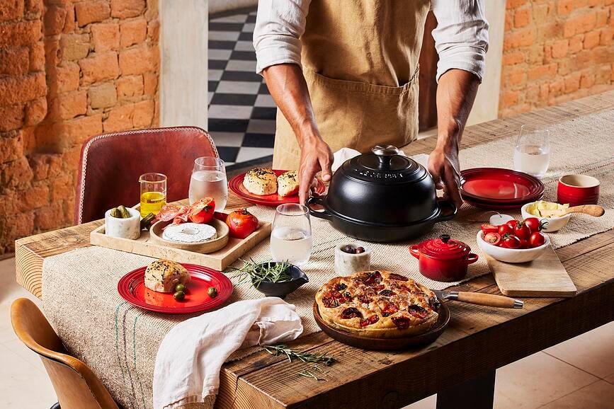 Recipiente para Hornear Pan Signature 24 cm, color sal marina