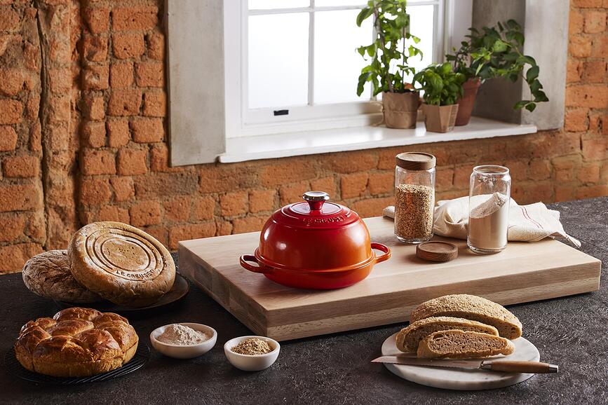 Recipiente para Hornear Pan Signature 24 cm, color sal marina