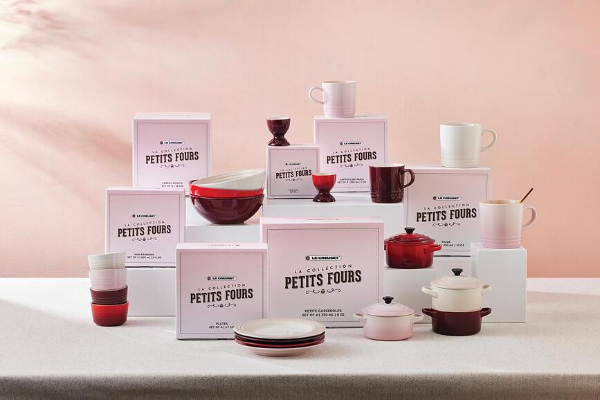 Moldes para Hornear Petits Fours 9 cm, 4 unidades