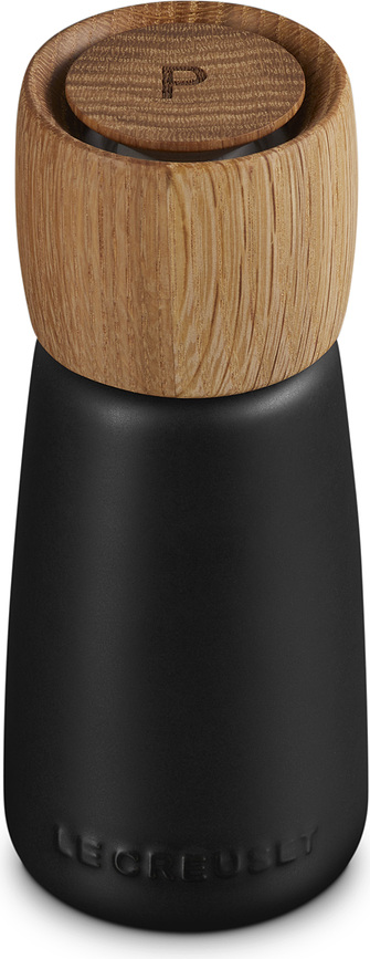 Molinillo de Pimienta de Gres Le Creuset, negro mate
