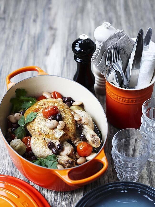 Molinillos de Sal y Pimienta Le Creuset, 21 cm, negro y blanco, Pack de 2 unidades