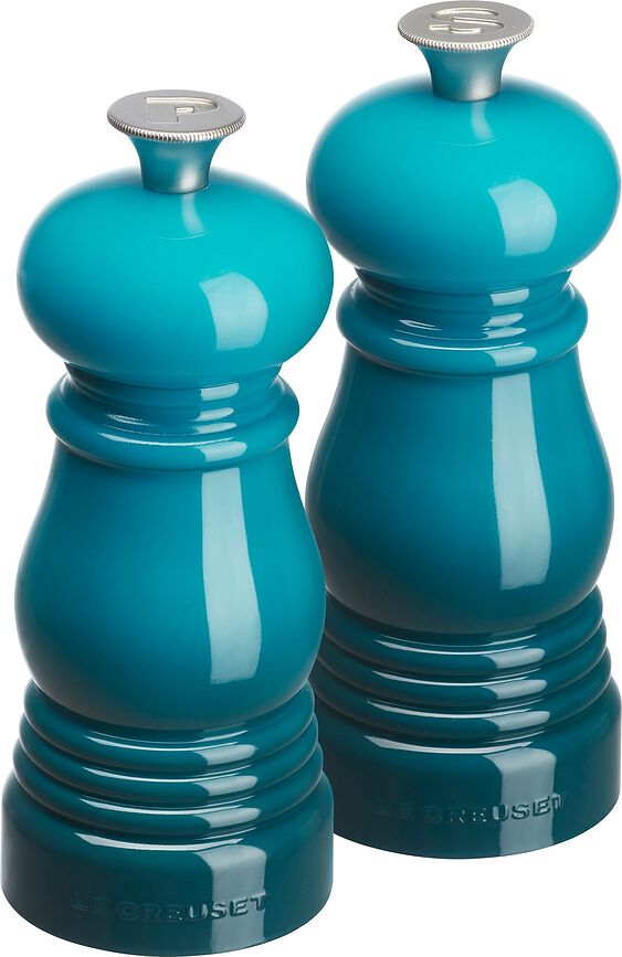 Molinos de sal y pimienta Le Creuset, 11 cm, azul marino, Pack de 2