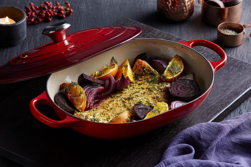 Oblong Signature Γάστρα, 31 cm, μαύρη