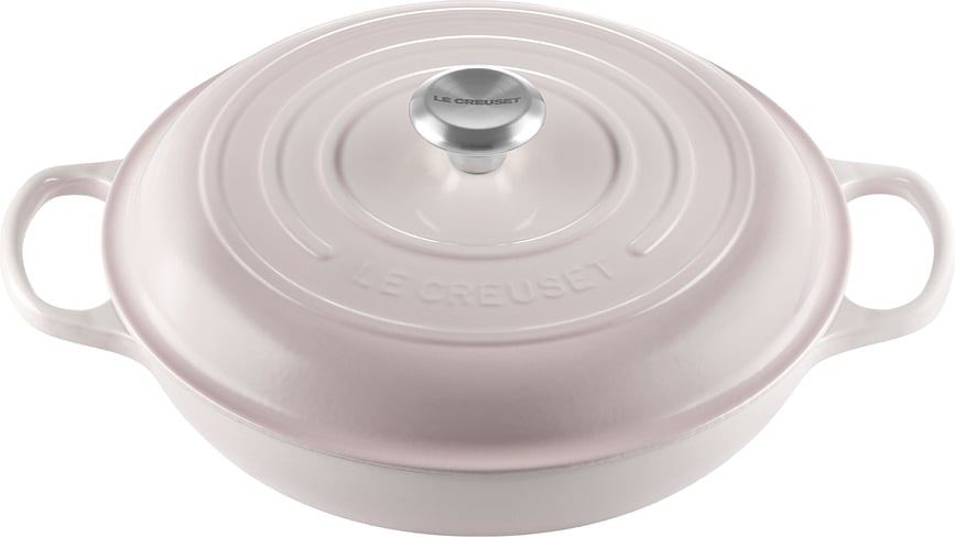 Olla baja Gourmet Signature, 30 cm, rosa claro