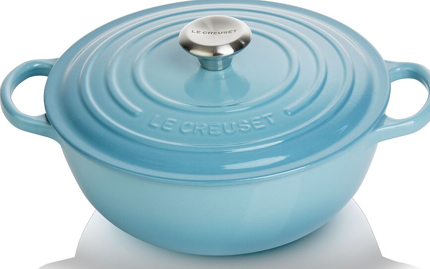 Olla La Marmite Signature, 26 cm, azul celeste