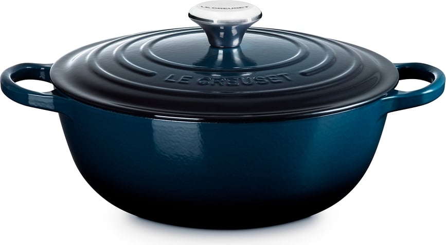 Olla La Marmite Signature, 26 cm, azul marino