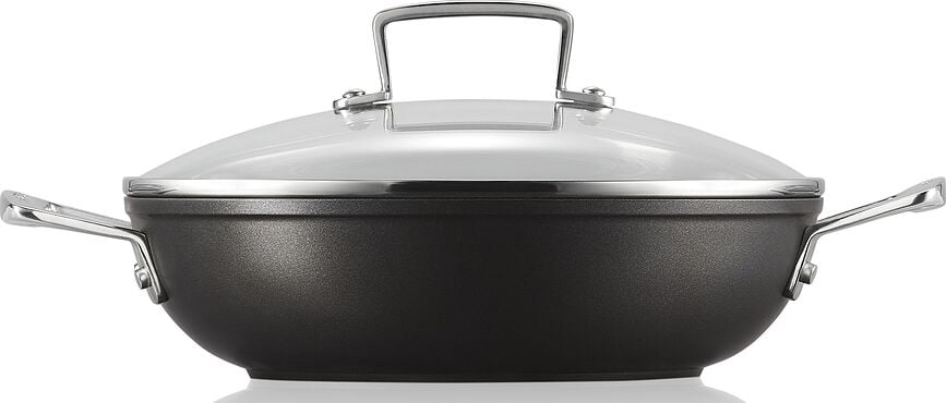 Olla de aluminio antiadherente Le Creuset, 28 cm, con asas