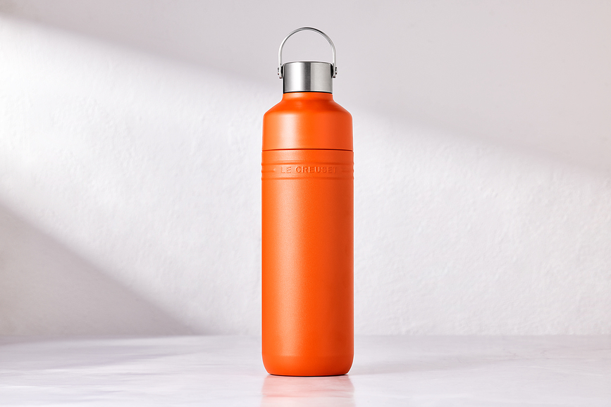 On The Go Bouteille Isotherme 1 L, orange flamboyant