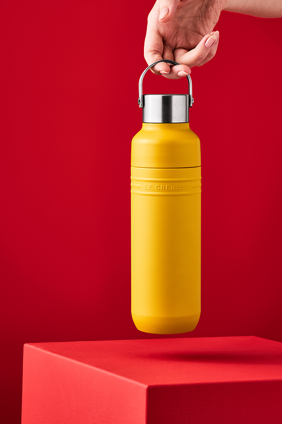 On The Go Bouteille Isotherme 500 ml, cerise