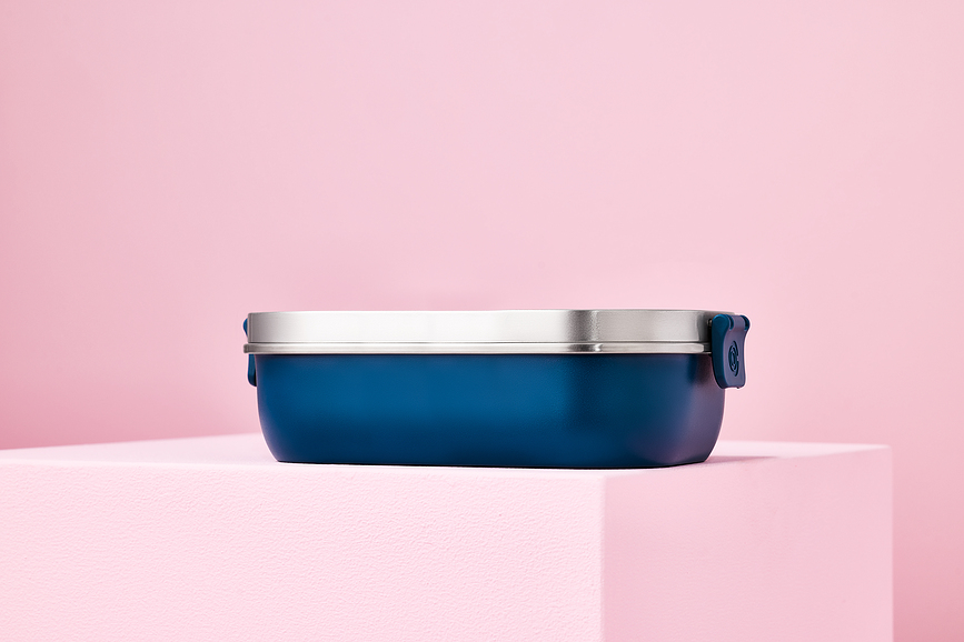 On The Go Δοχείο Φαγητού, 900 ml, κερασί