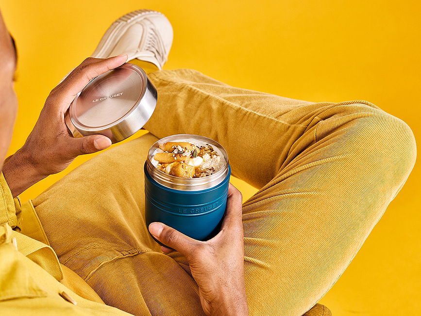 On The Go Termo posoda za malico, 500 ml, morsko modra