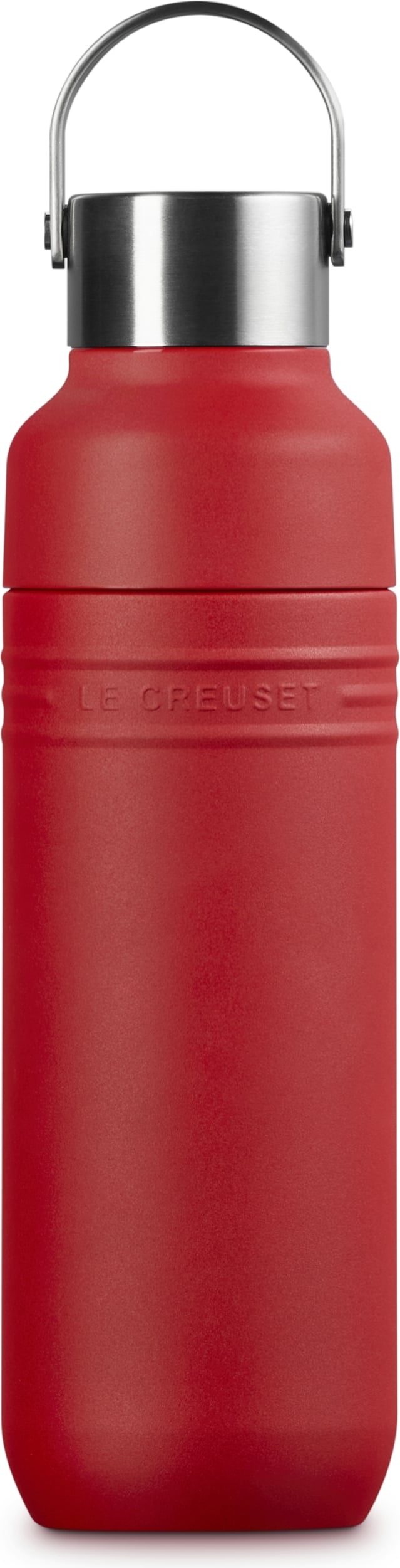 On The Go Thermo-Wasserflaschen 500 ml kirschrot