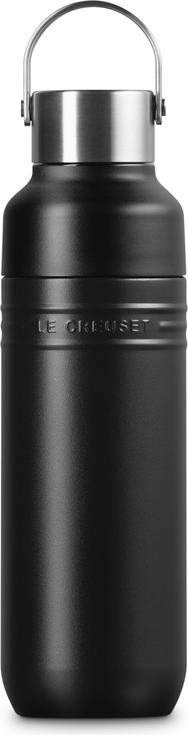 On The Go Thermo-Wasserflaschen 500 ml schwarz matt