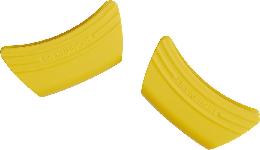 Pannenlappen Le Creuset zonnig geel siliconen 2 st.