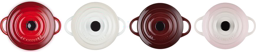 Petits Fours Mini Cocottes de cuisson et de service, 250 ml, Lot de 4