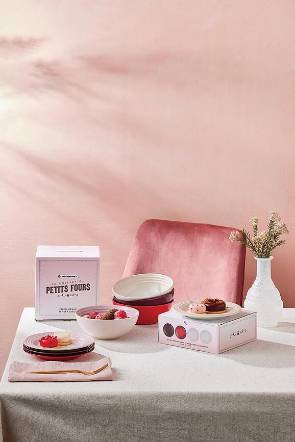 Petits Fours Πιάτα Γλυκού, 17 εκ, 4 τμχ