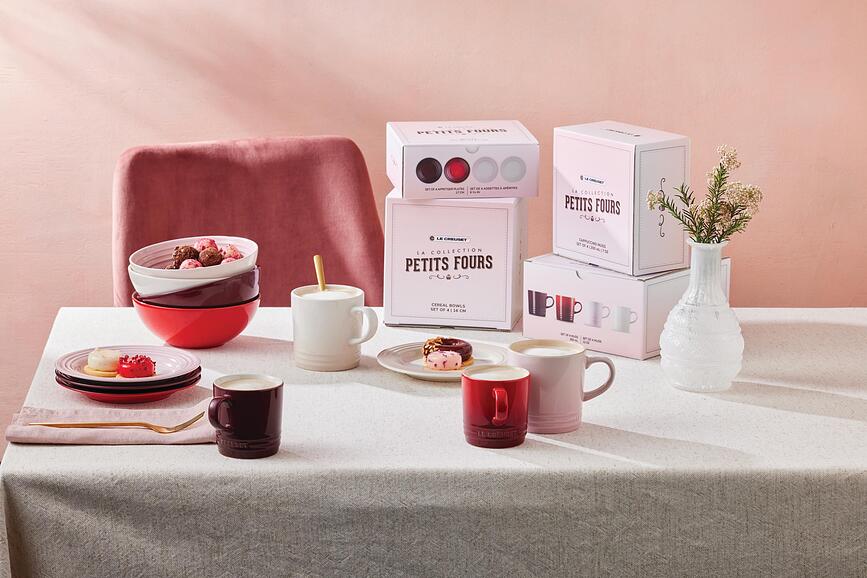 Petits Fours Πιάτα Γλυκού, 17 εκ, 4 τμχ