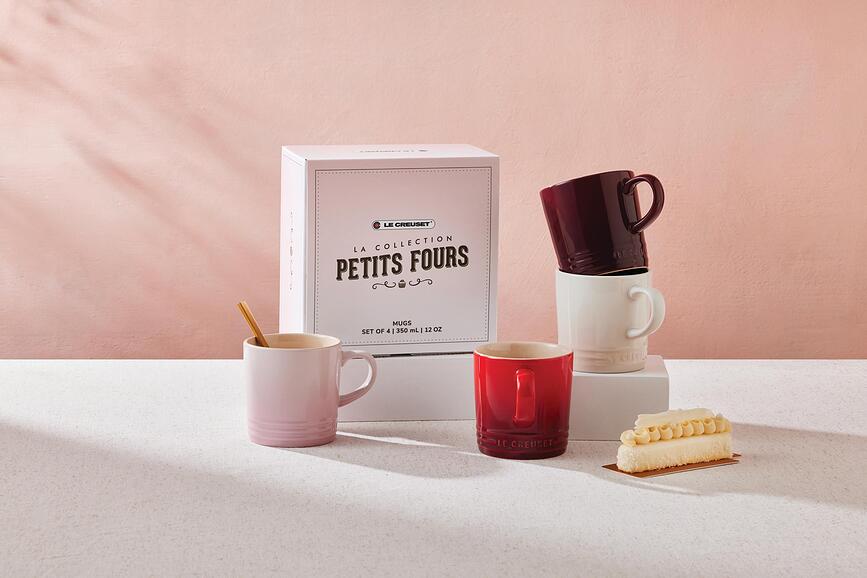 Petits Fours Tasses 200 ml, Lot de 4