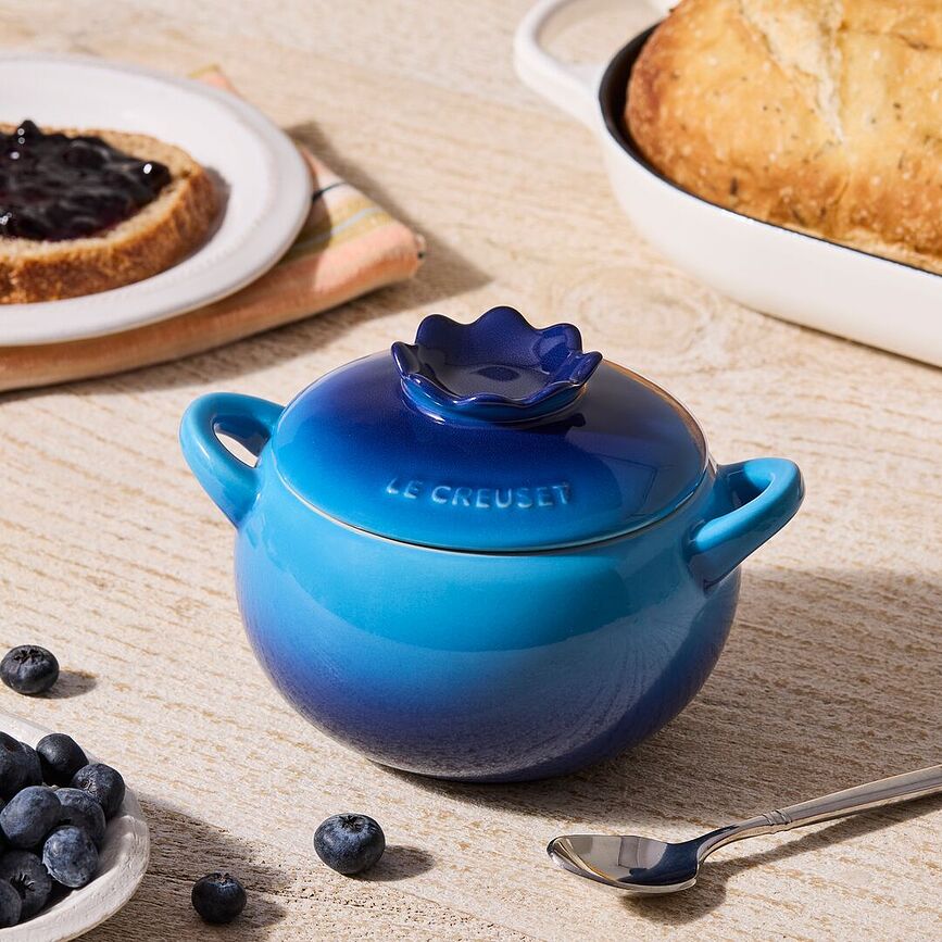 Pirofila da forno e da portata Mini Cocotte mirtillo 480 ml