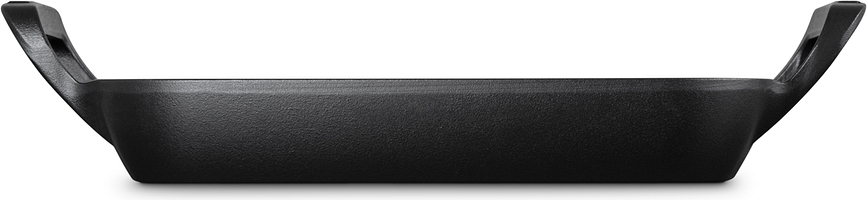 Πλάκα Ψησίματος Εξωτερικού Χώρου, τετράγωνη, διάτρητη, 30 cm, μαύρη ματ