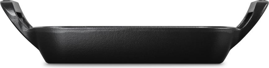 Plancha de Grill cuadrada BBQ Outdoor, 26 cm, negro mate