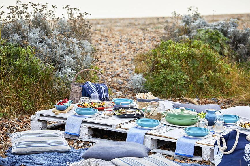 Parrilla cuadrada Signature, 30 cm, naranja intenso