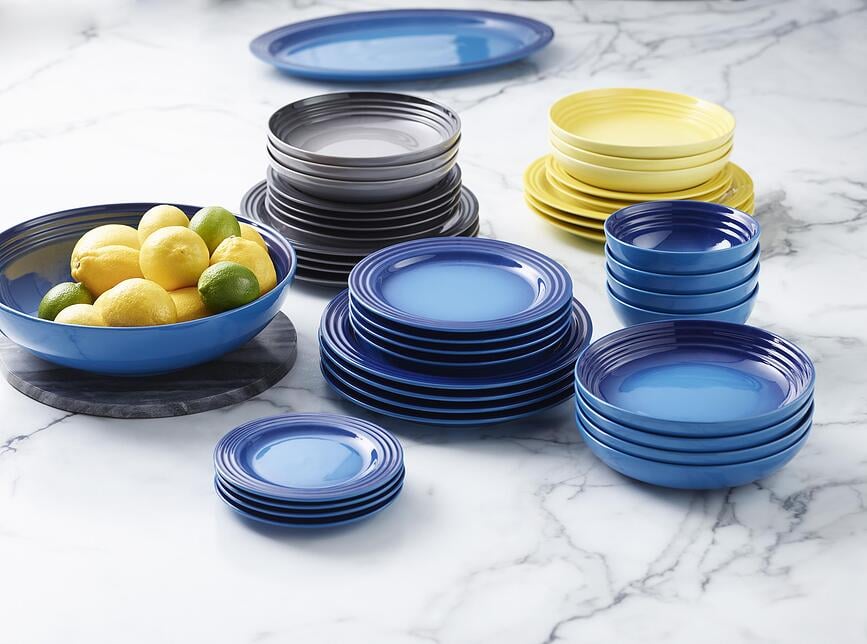 Plato de Desayuno Le Creuset, 22 cm, azul profundo