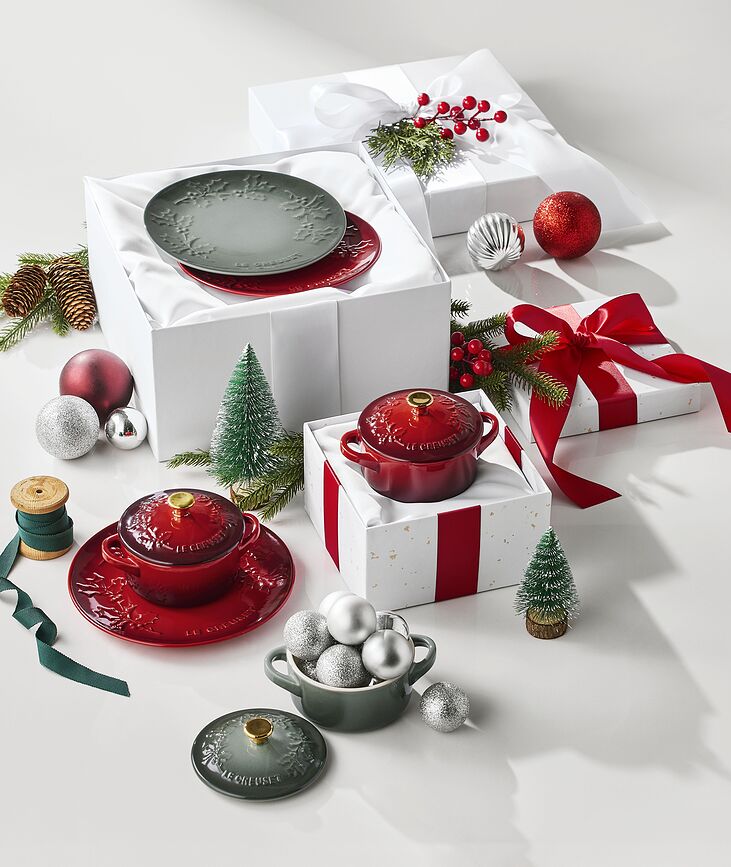 Plato de servir Holly, 19 cm, cereza