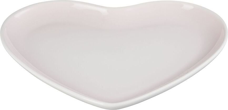 Plato Heart, 23 cm, rosa claro
