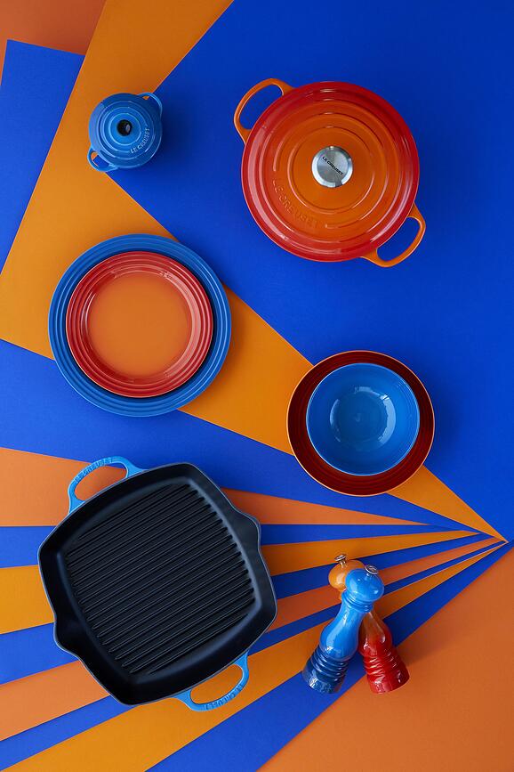 Plato Llano Le Creuset, 27 cm, cereza