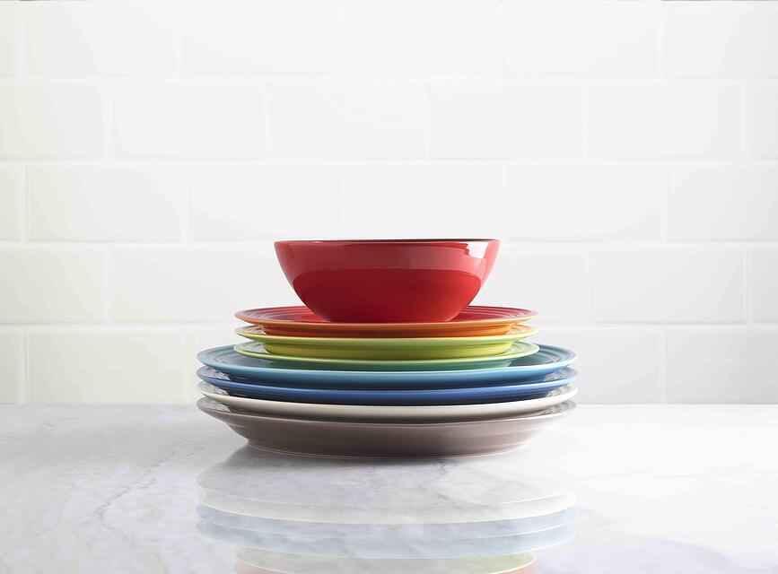 Plato Llano Le Creuset, 27 cm, cereza