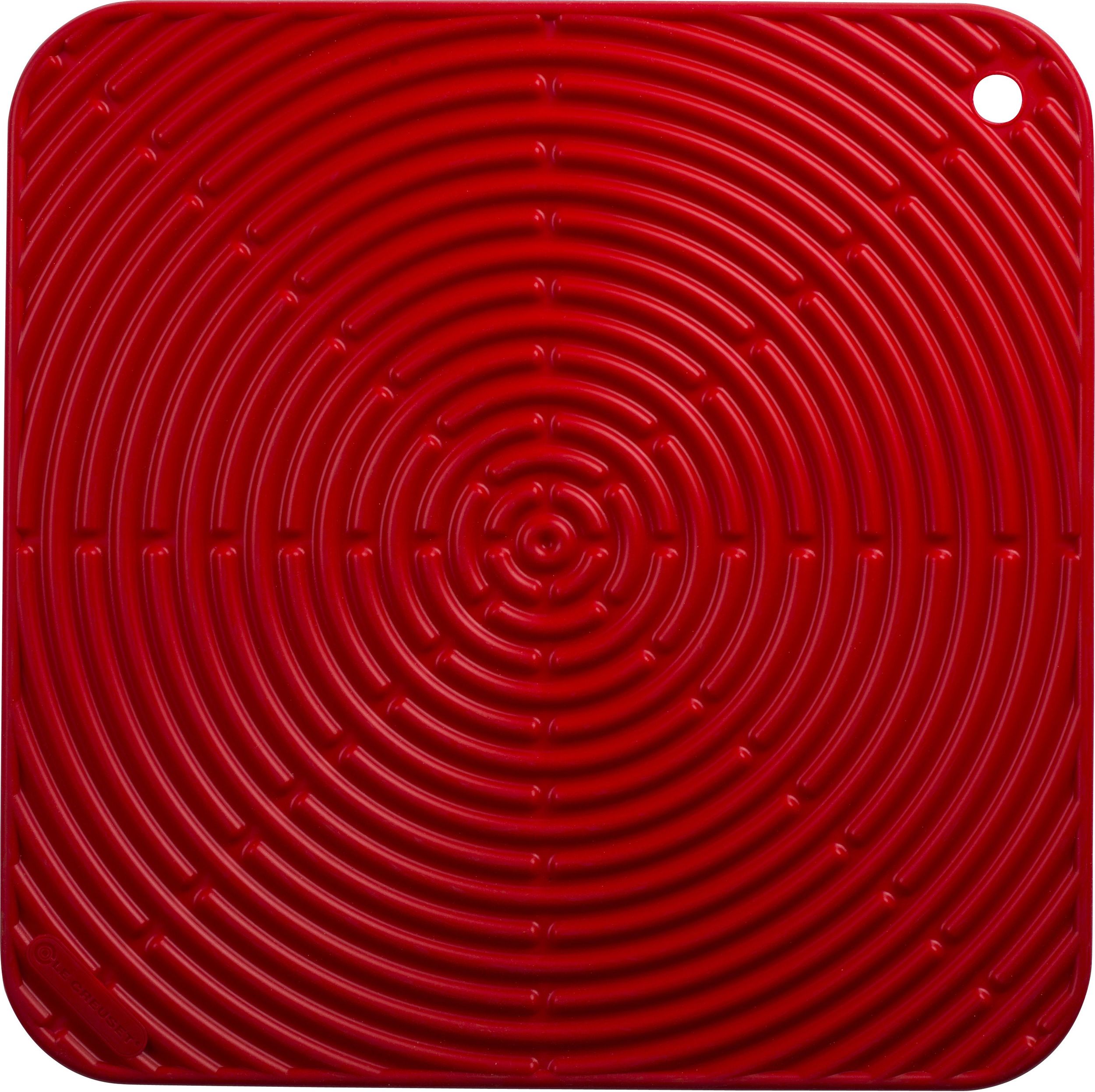 Podstawka pod gorące naczynia Le Creuset kwadratowa wiśniowa