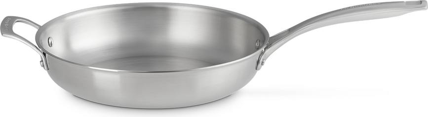 Poêle triple couche, 28 cm, en acier inoxydable