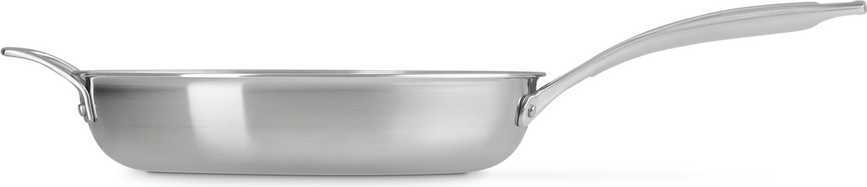 Poêle triple couche, 28 cm, en acier inoxydable