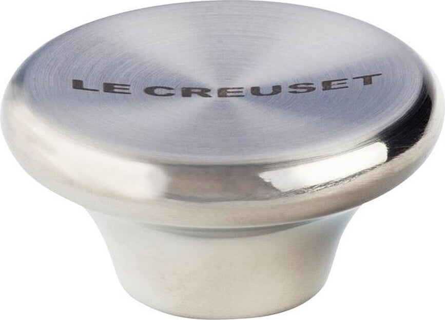 Pomo de acero inoxidable Signature, 5,7 cm, para tapa