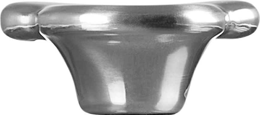 Pomo de acero Signature, con forma de oso, 5 cm